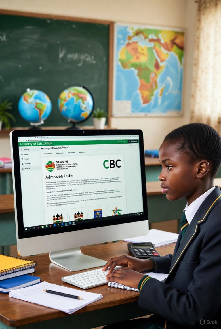 grade 10 admission letter