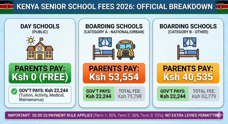 Senior School Fees 2026: Full List of New Rates and Capped Charges